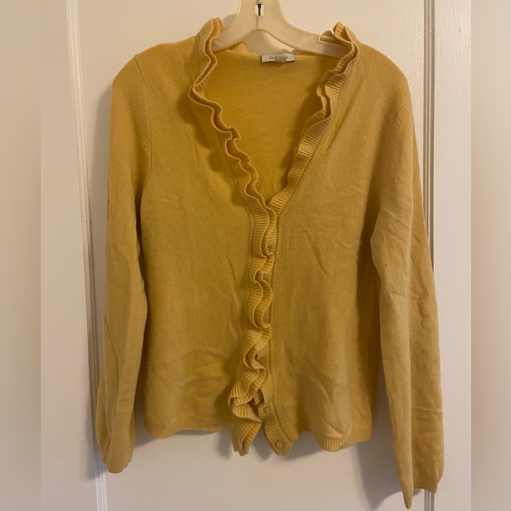 Garnet Hill cashmere sweater